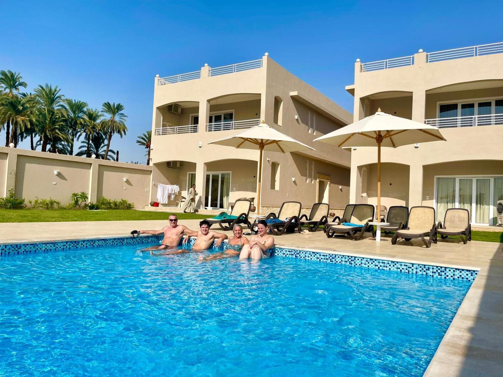 Royal Nile Villa - Pool View Apartment 1 Luxor Exterior foto